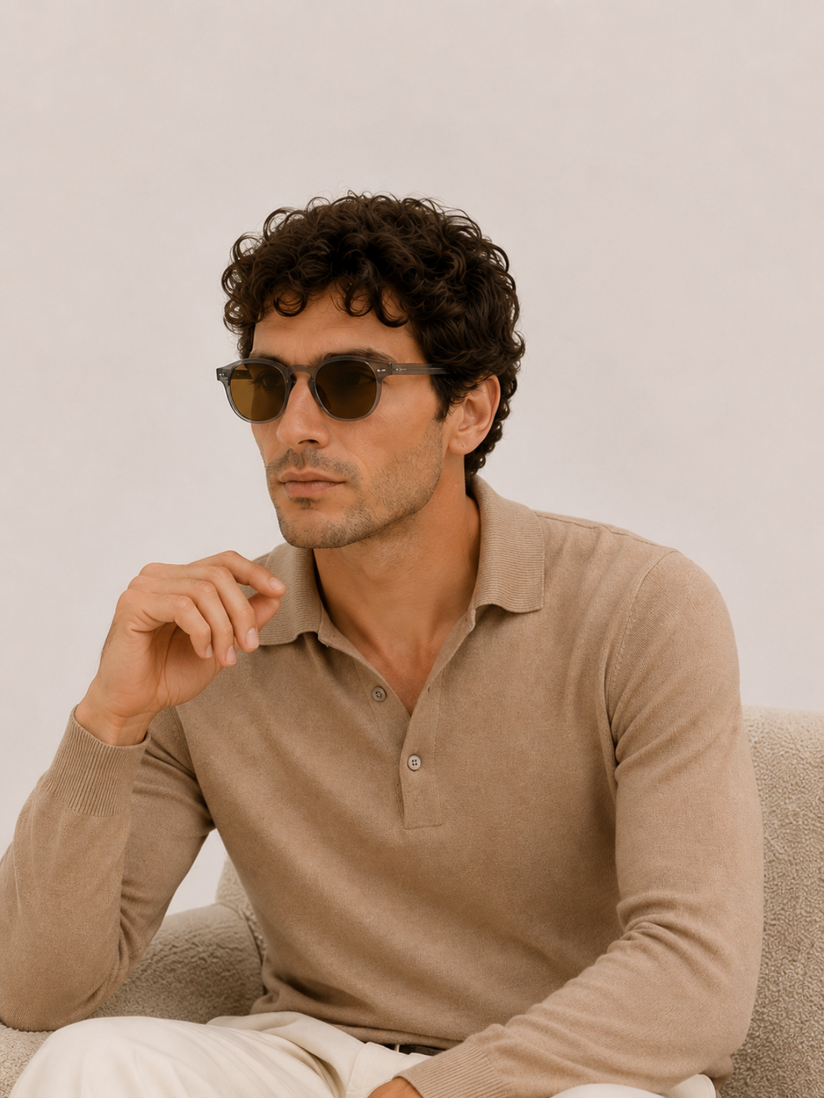 LIDO GLASSES STONE