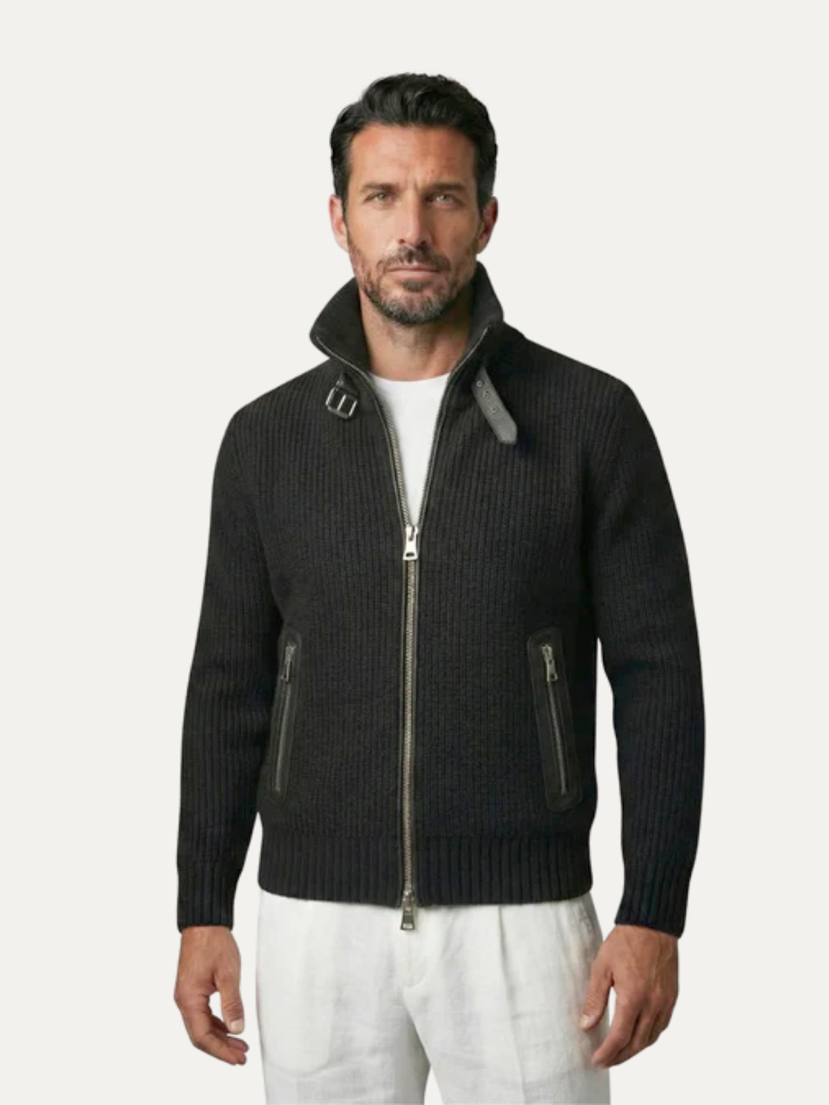 ONYX LEATHER BLOUSON