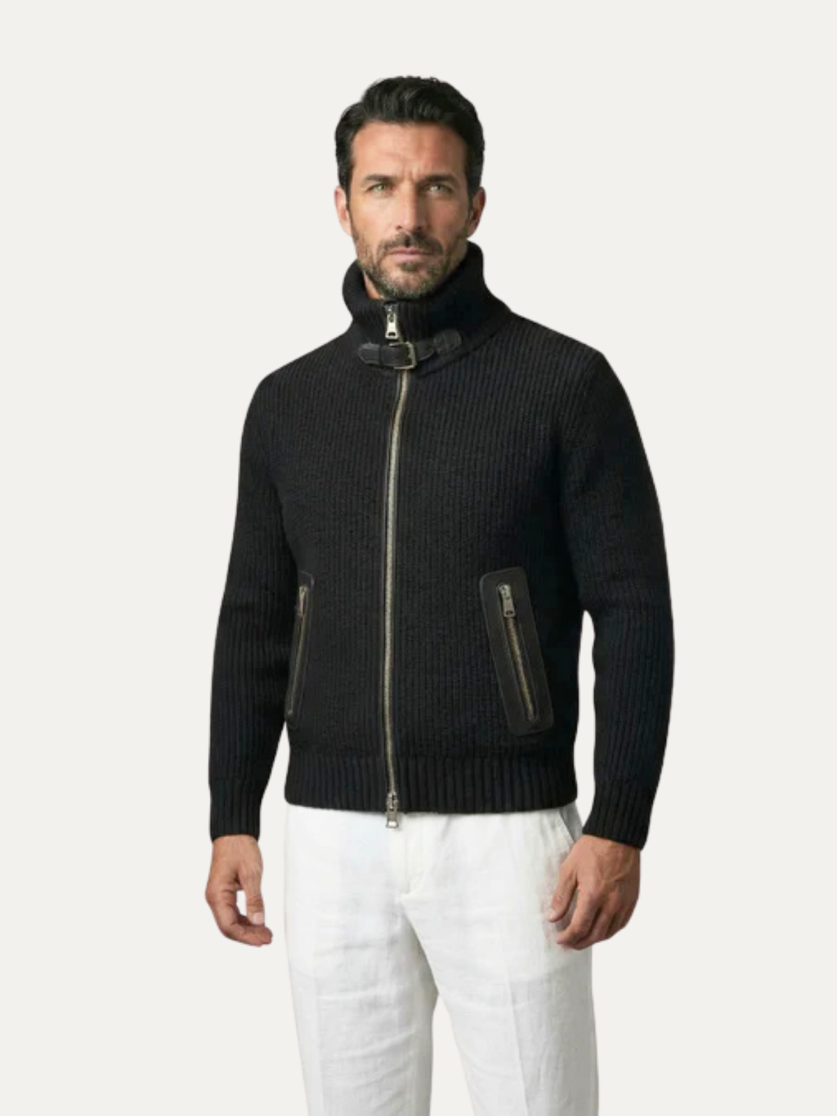 ONYX LEATHER BLOUSON