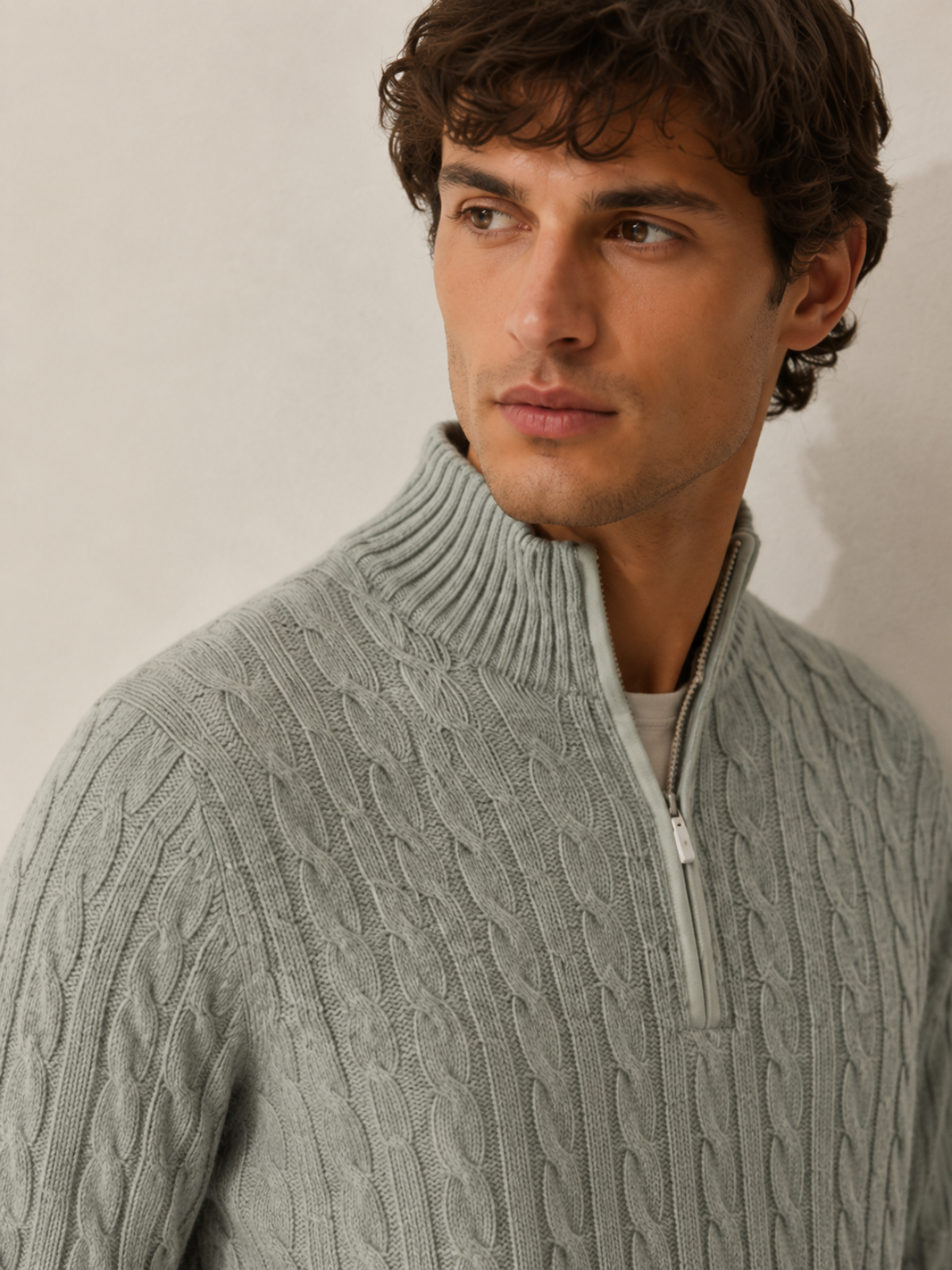 MAGLIA PULLOVER PISTACHE