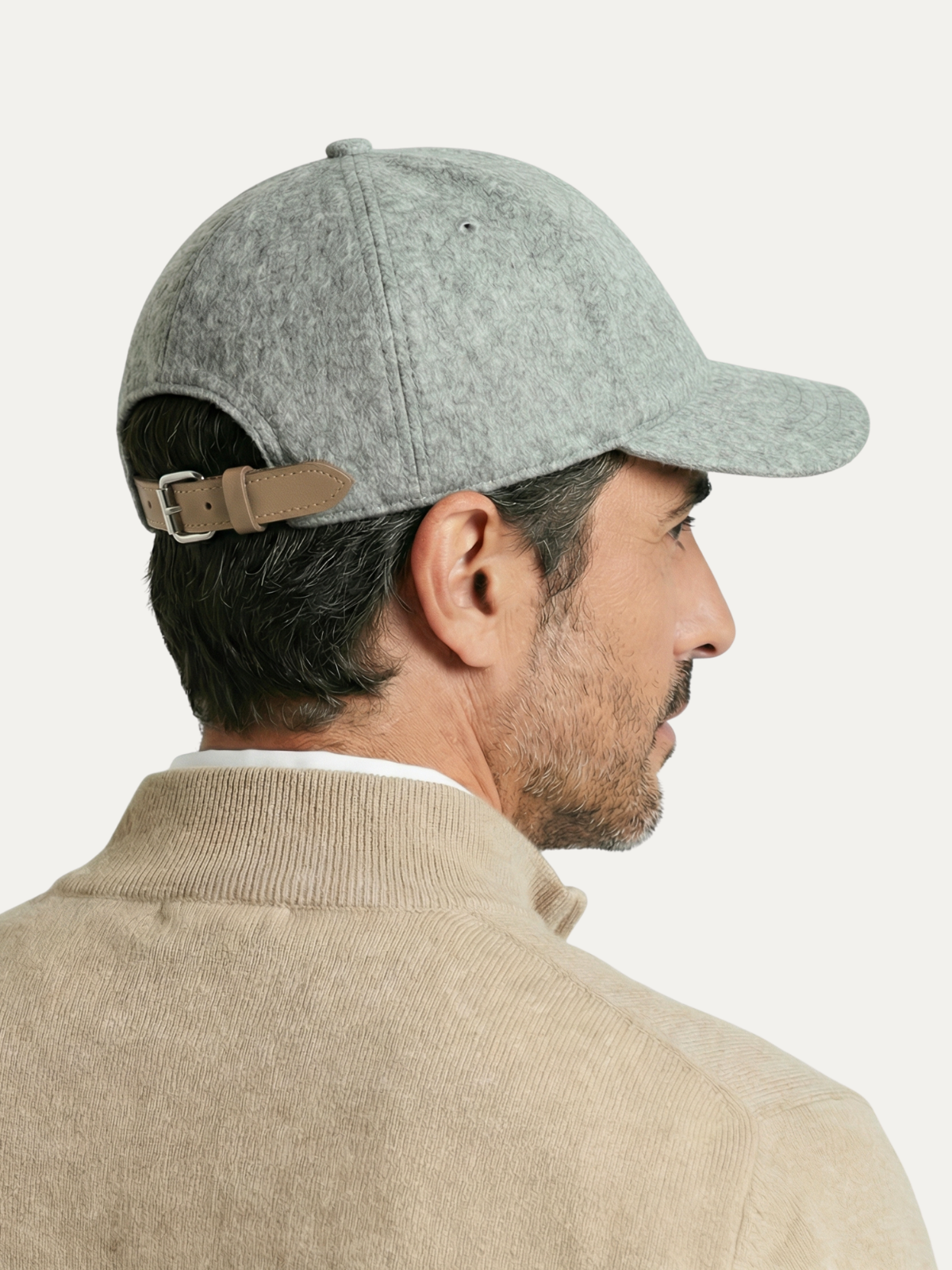 ATELIER CASHMERE CAP GREY