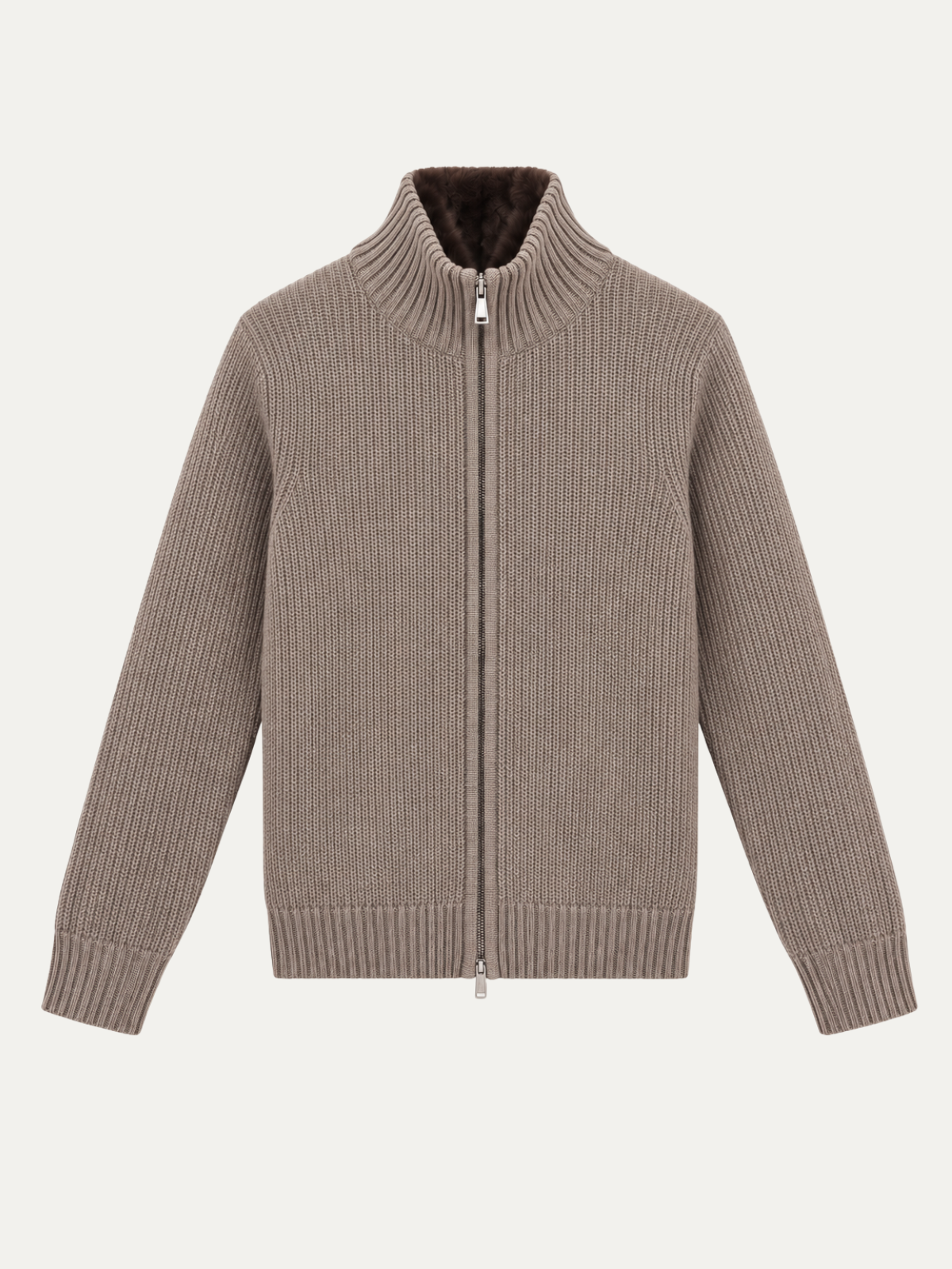 ELYSIAN FUR BLOUSON TAUPE