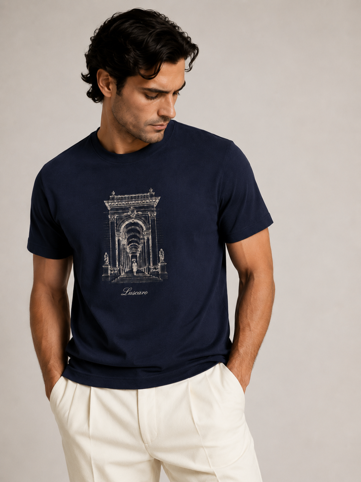GALLERIA T-SHIRT NAVY