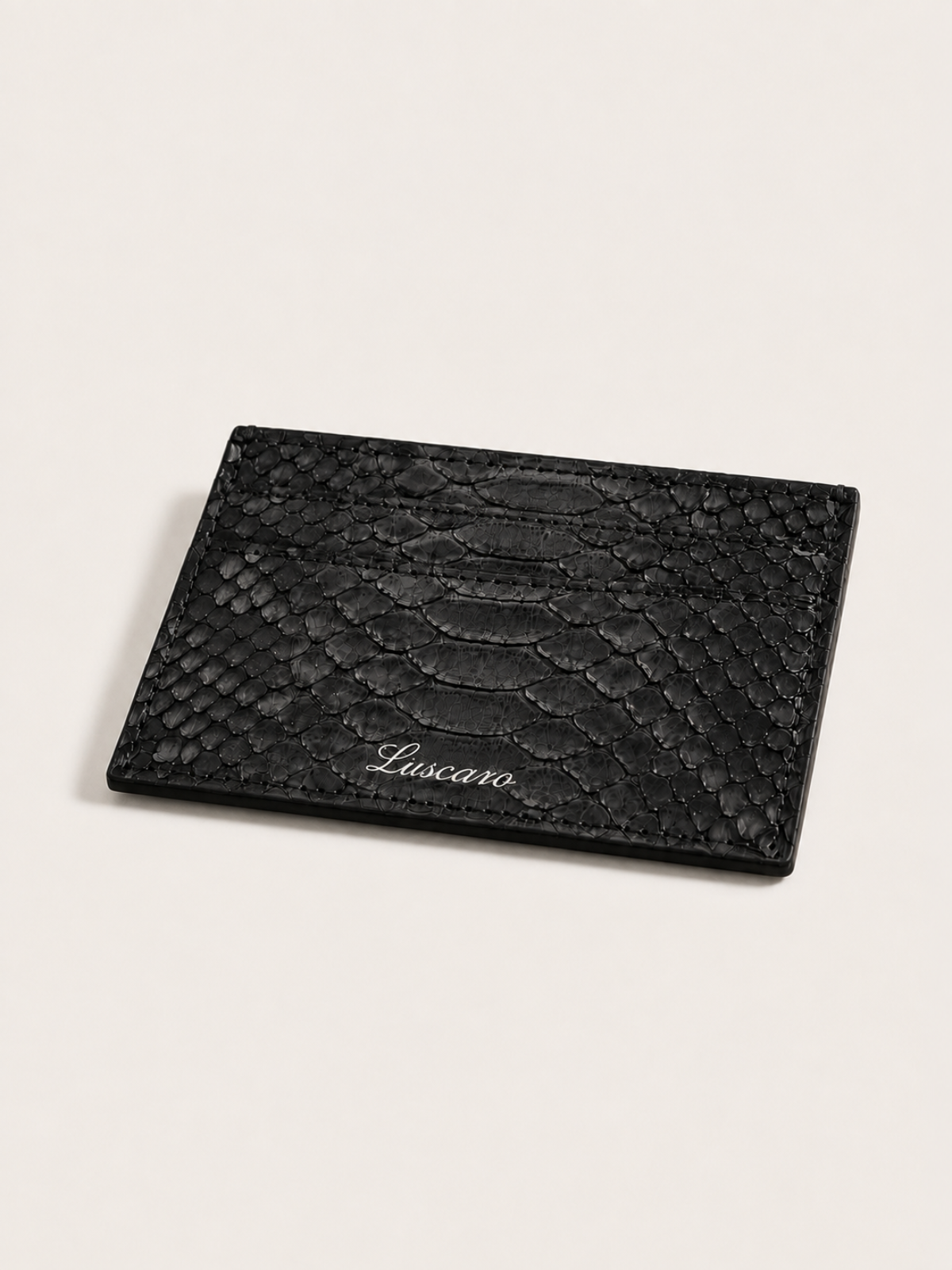 Python Card Wallet Onyx