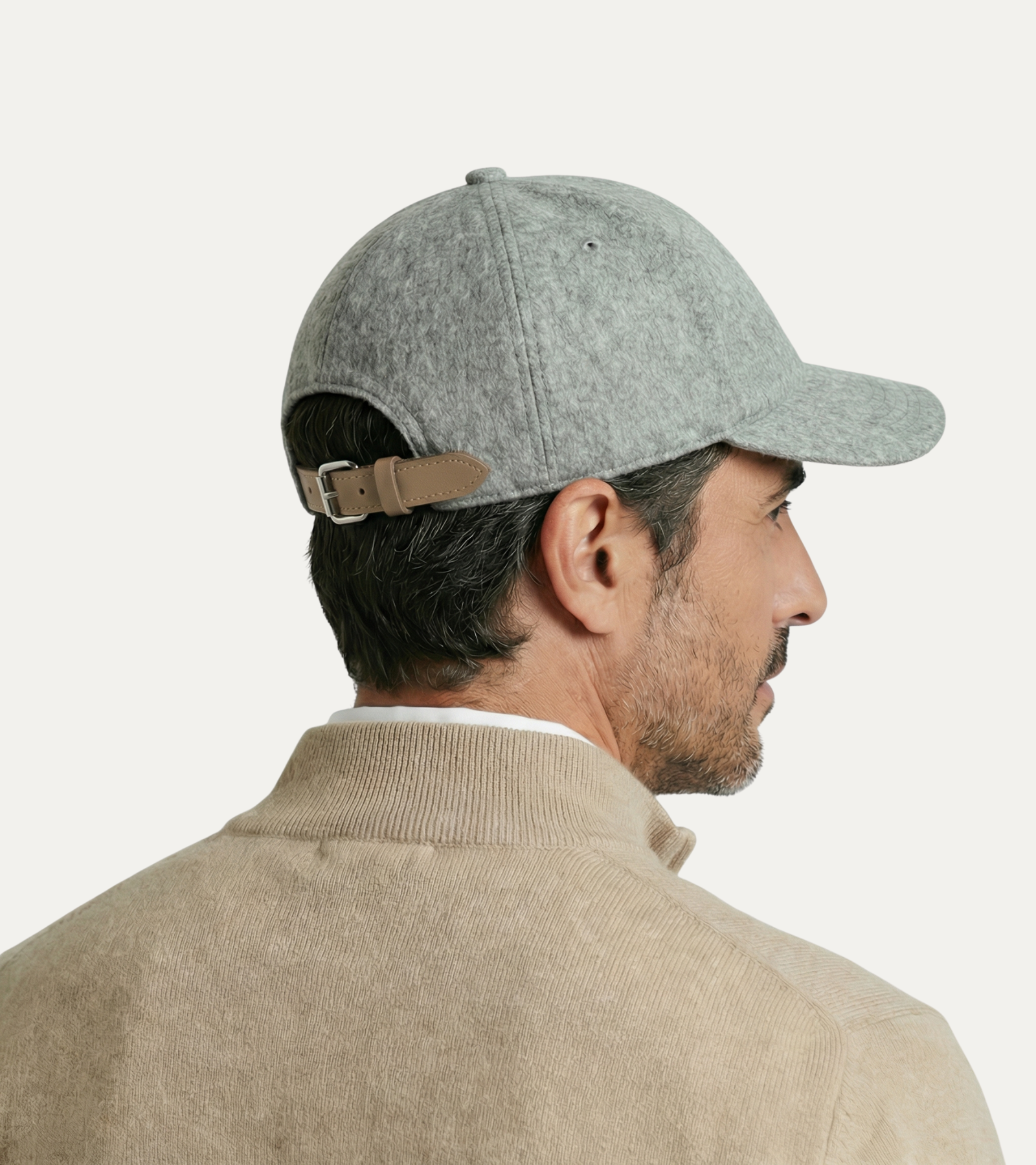 ATELIER CASHMERE CAP GREY