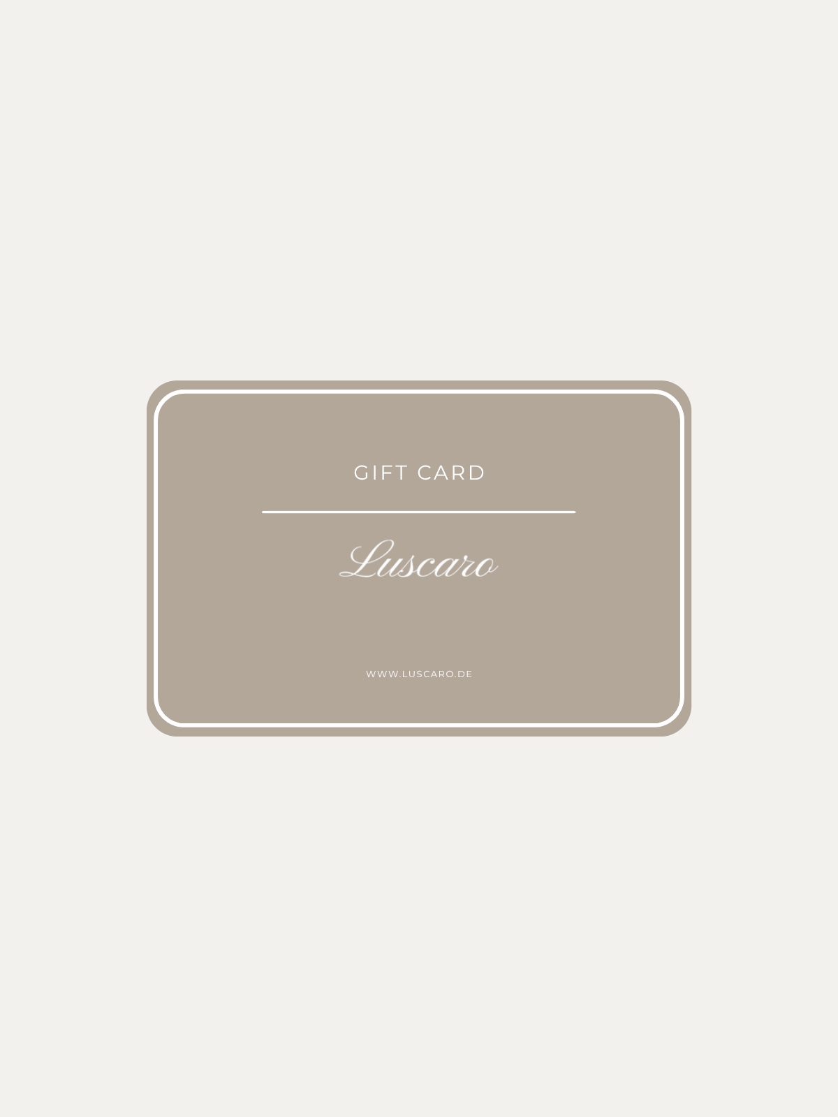 E-GIFT CARD