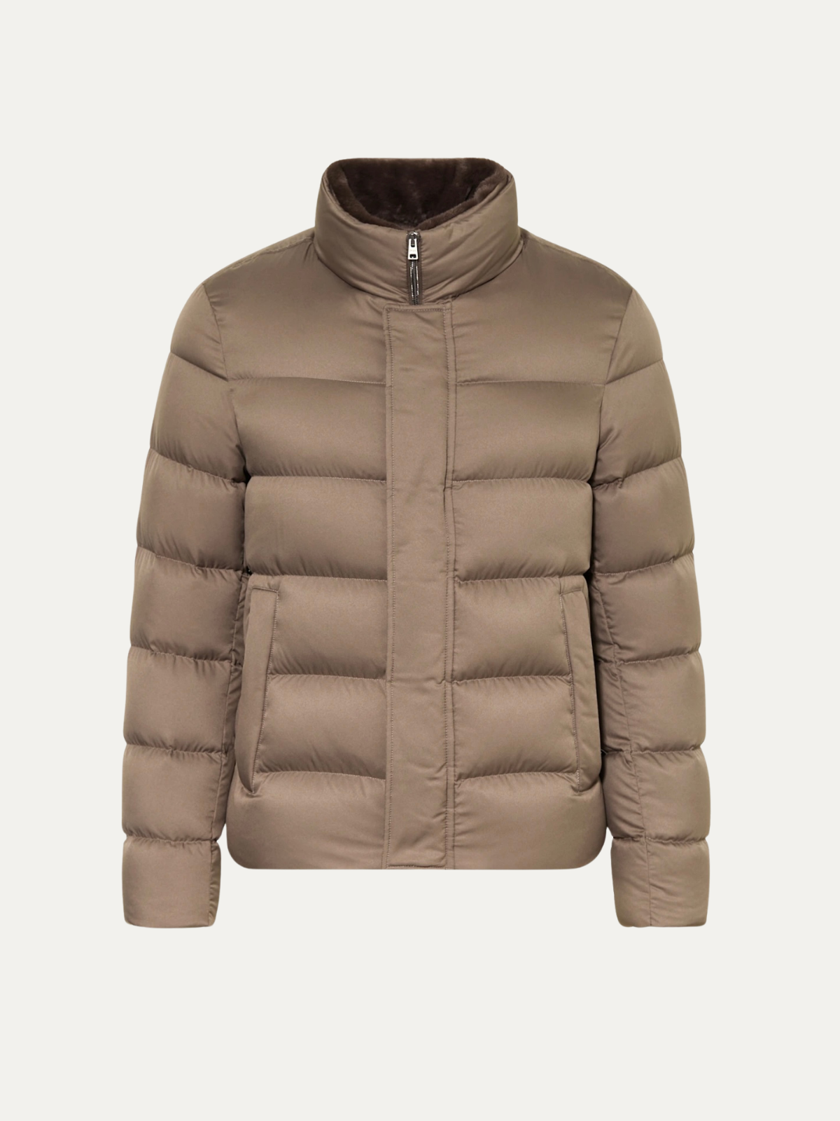 SAVOY FUR JACKET TAUPE
