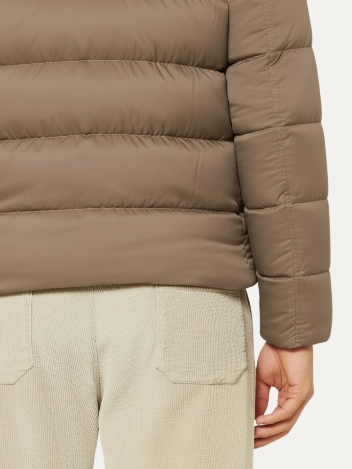 SAVOY FUR JACKET TAUPE