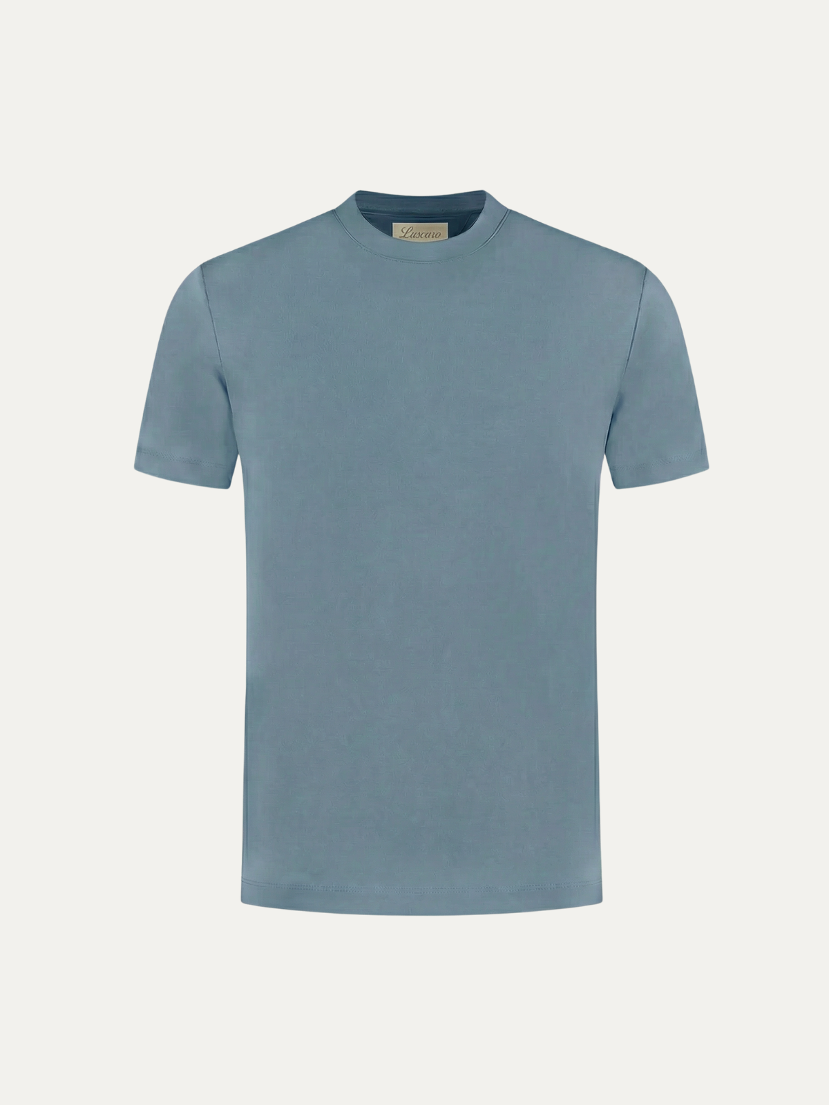 CHARLES T-SHIRT STEEL BLUE
