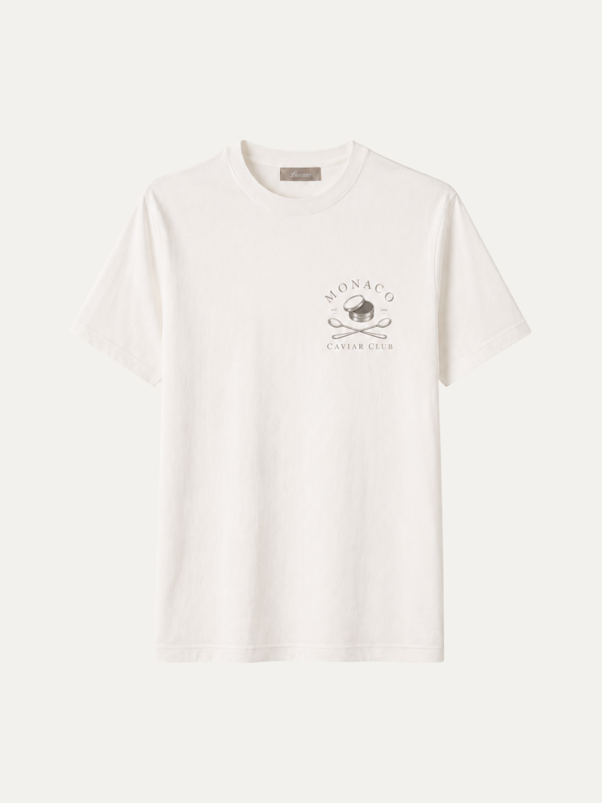 Caviar Club T-Shirt Cream