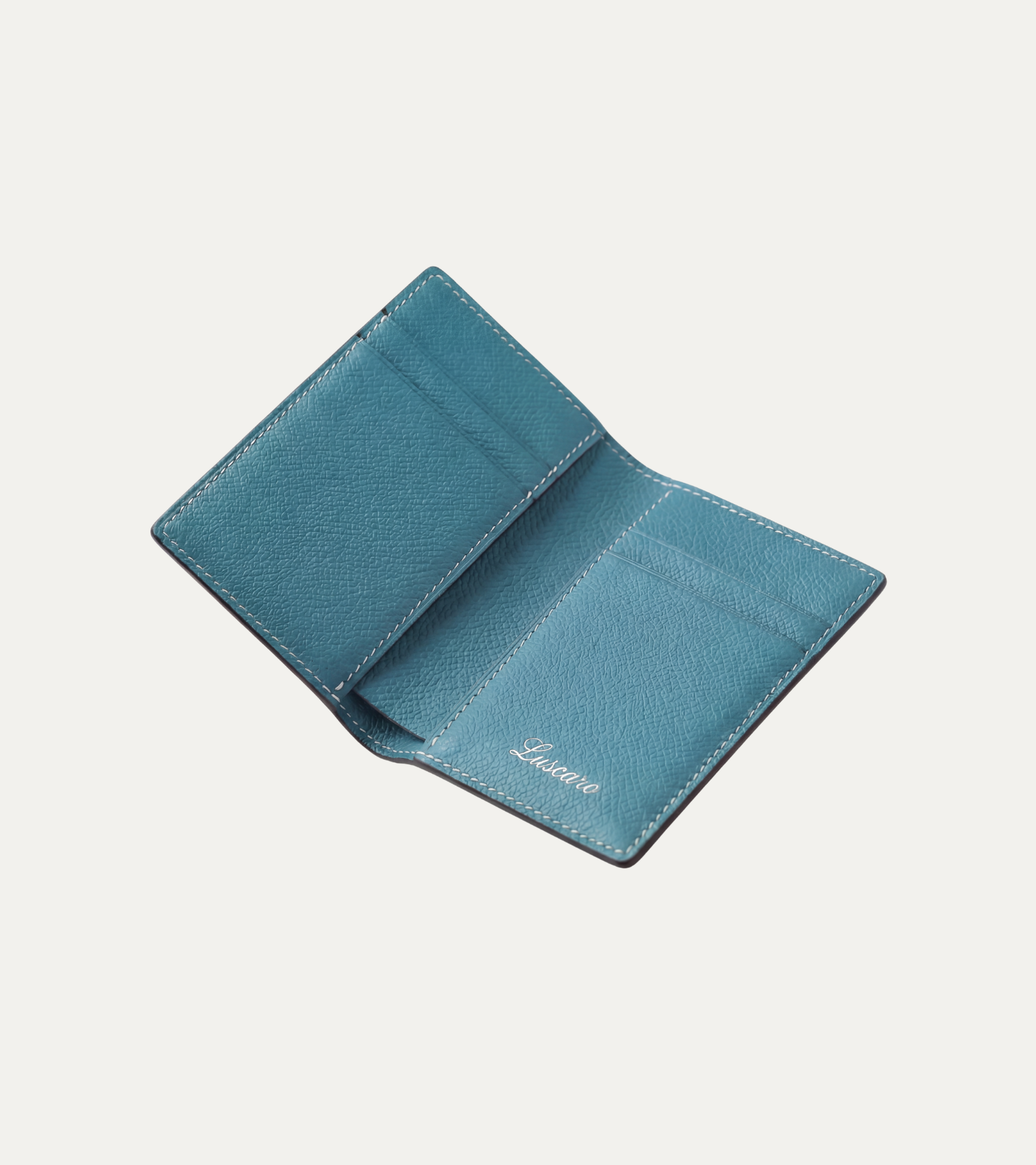 ARNAULD CARD WALLET TURQUOISE