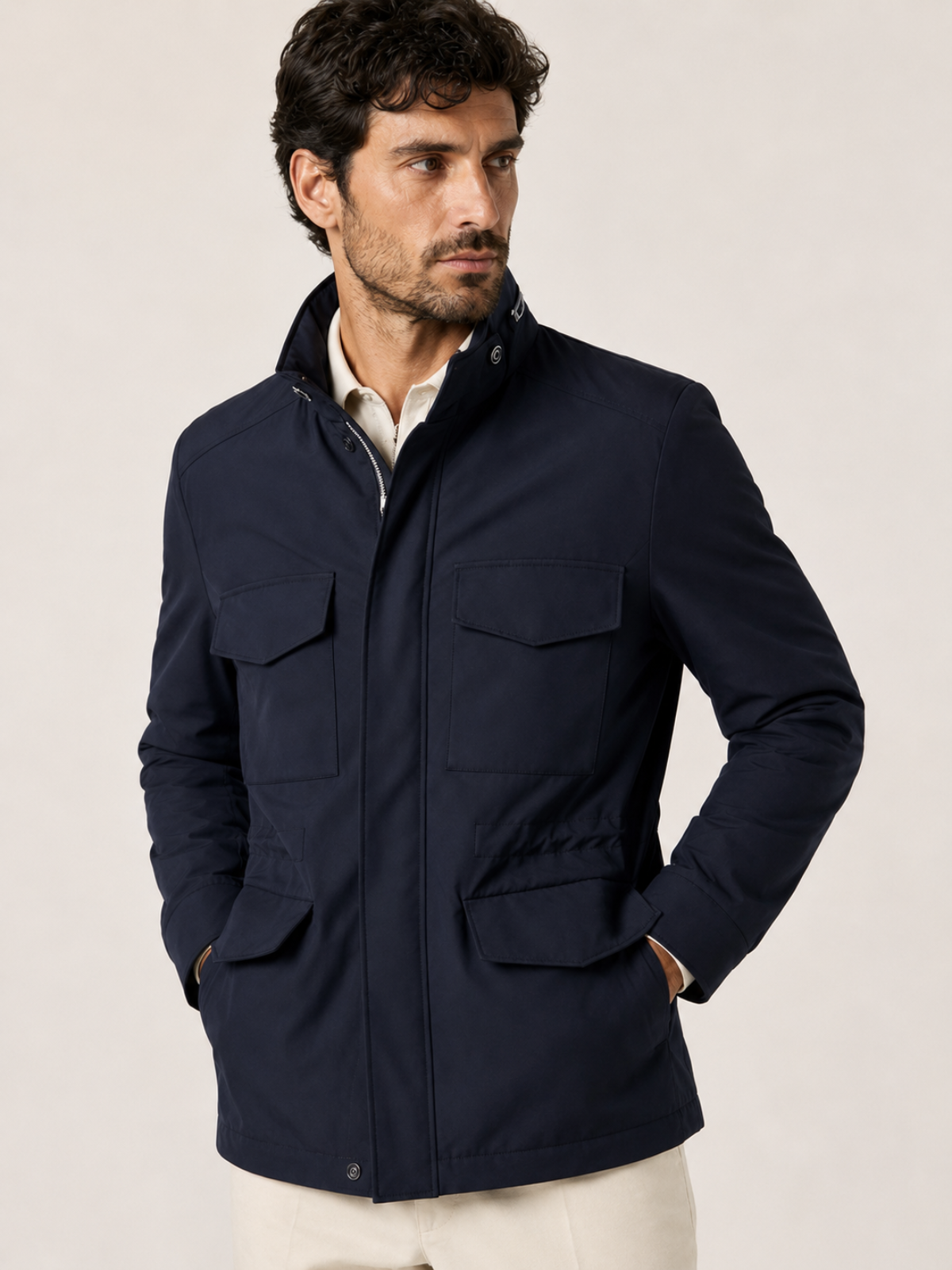 VOYAGER JACKET NAVY BLUE