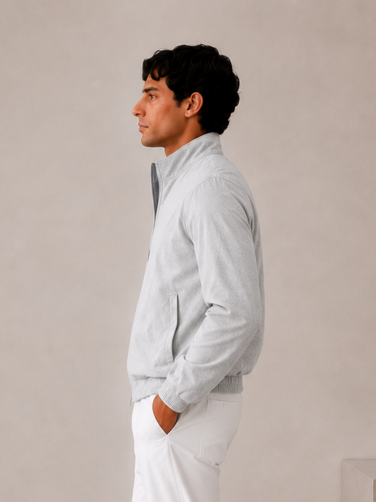 AUREL REVERSIBLE JACKET NAVY