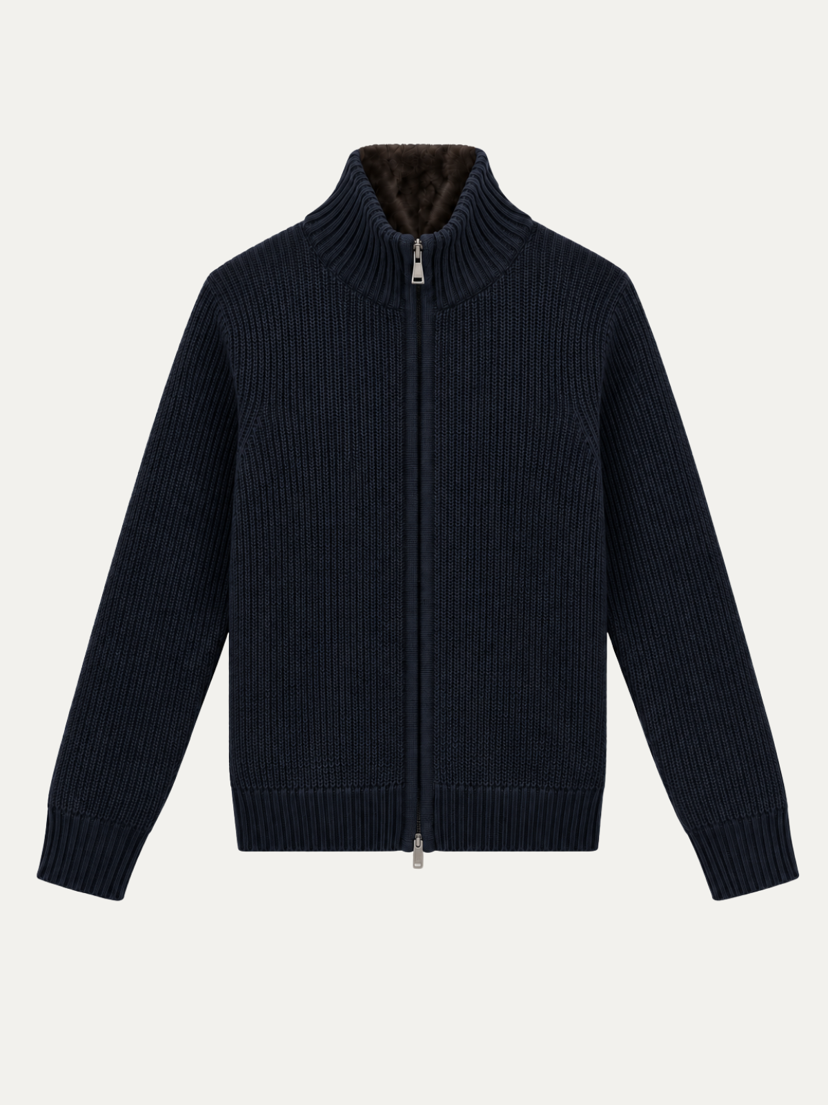 ELYSIAN FUR BLOUSON NAVY