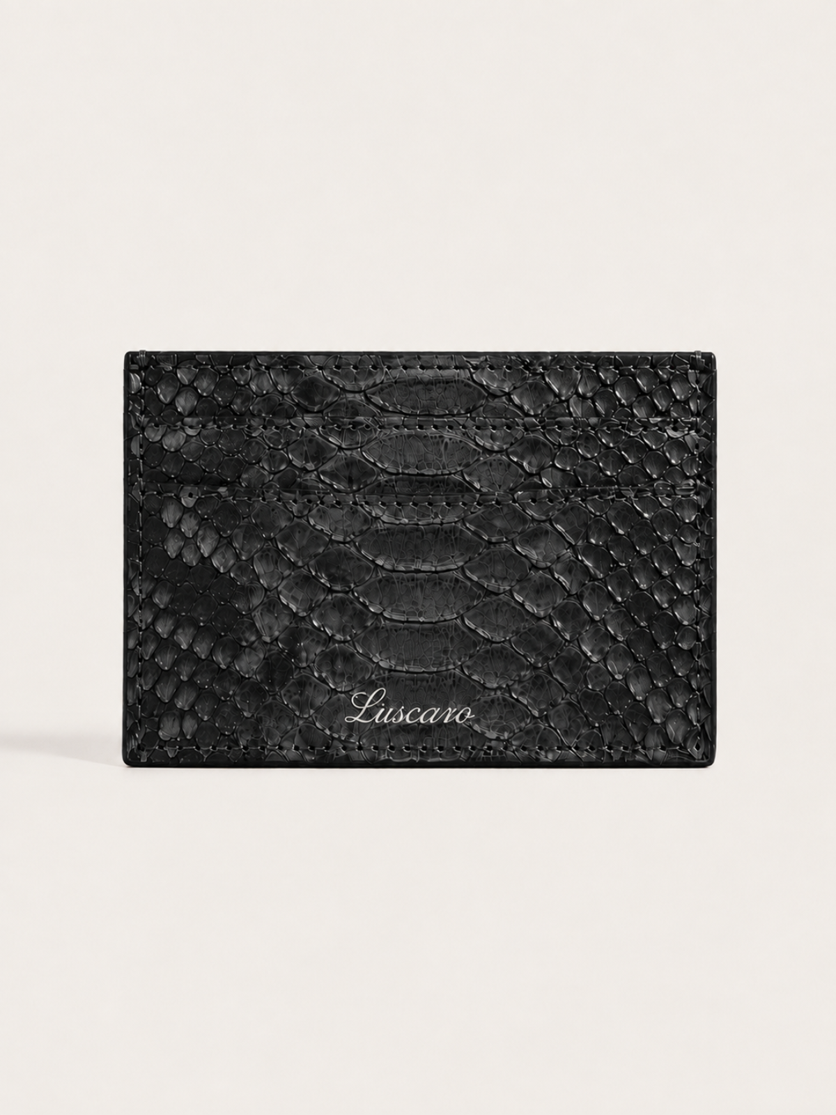 Python Card Wallet Onyx